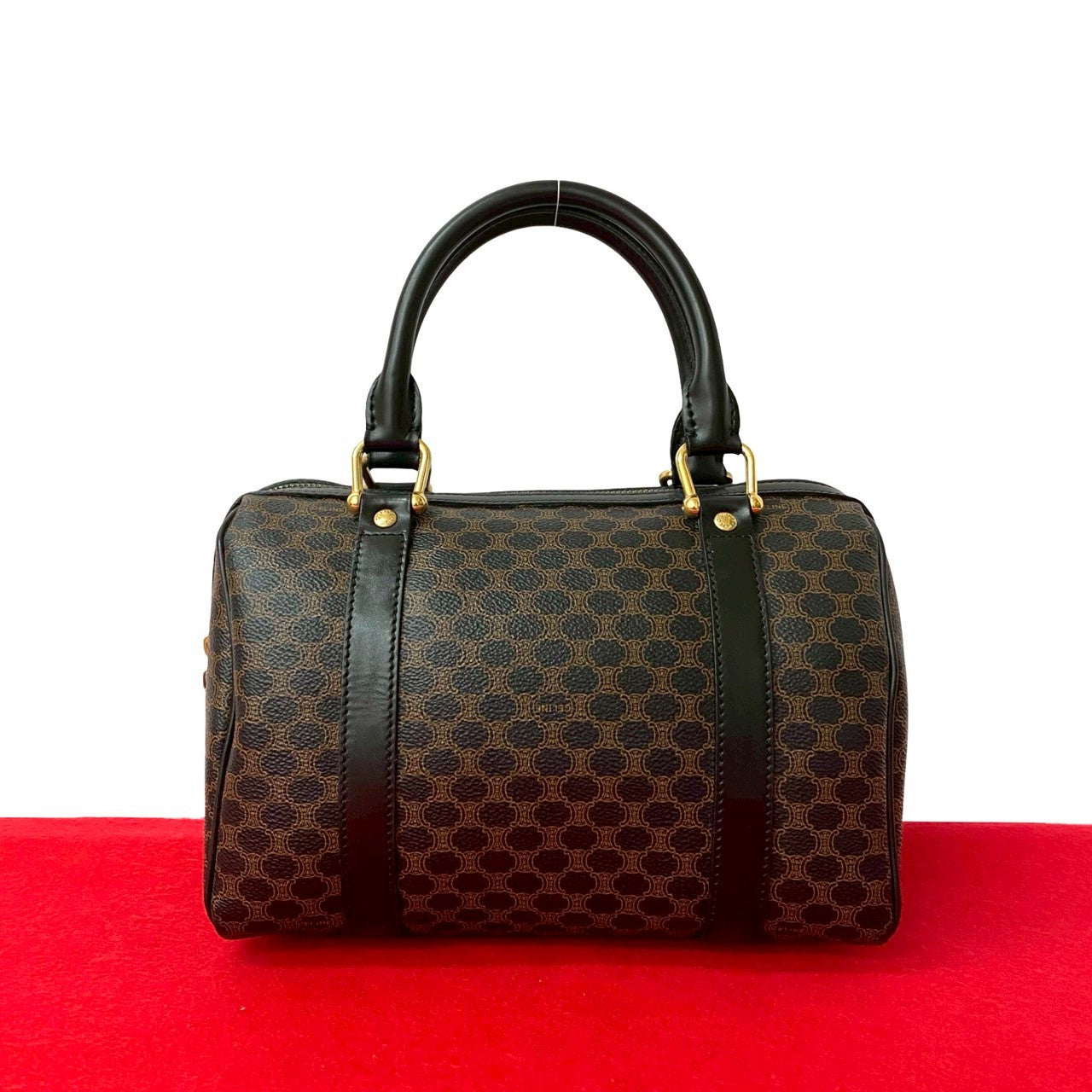 CELINE Handbag leather black