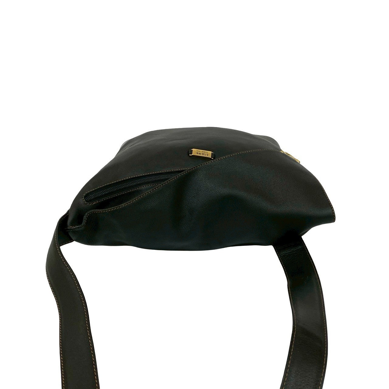 LOEWE Shoulder Bag leather black Anton