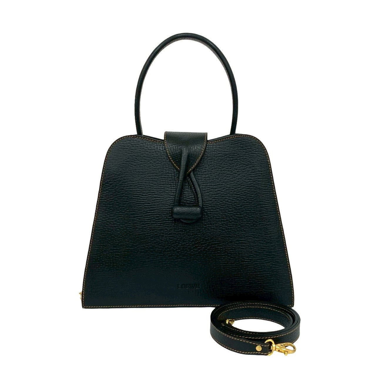 LOEWE Handbag leather black