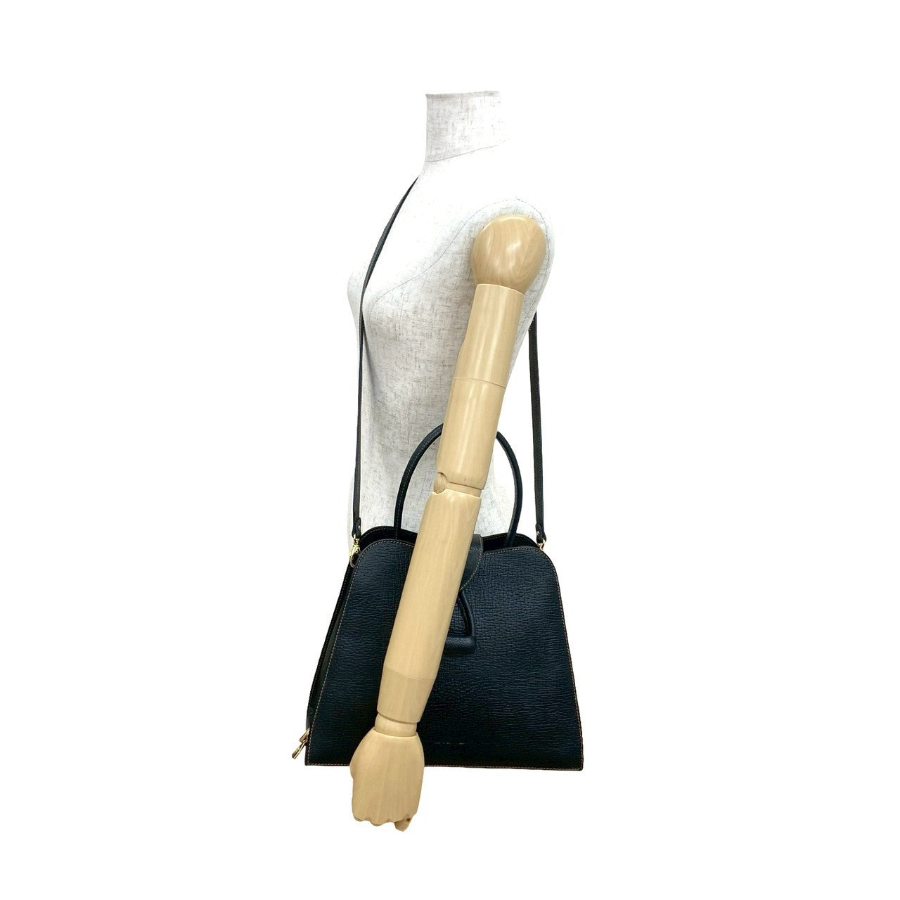 LOEWE Handbag leather black