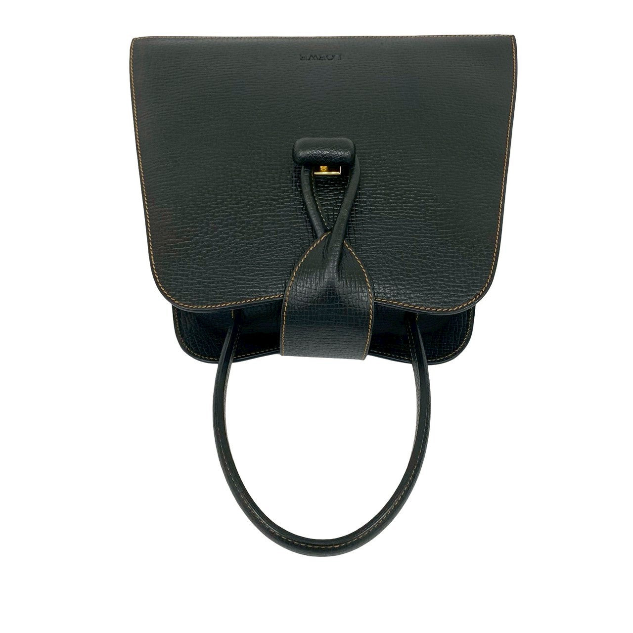 LOEWE Handbag leather black