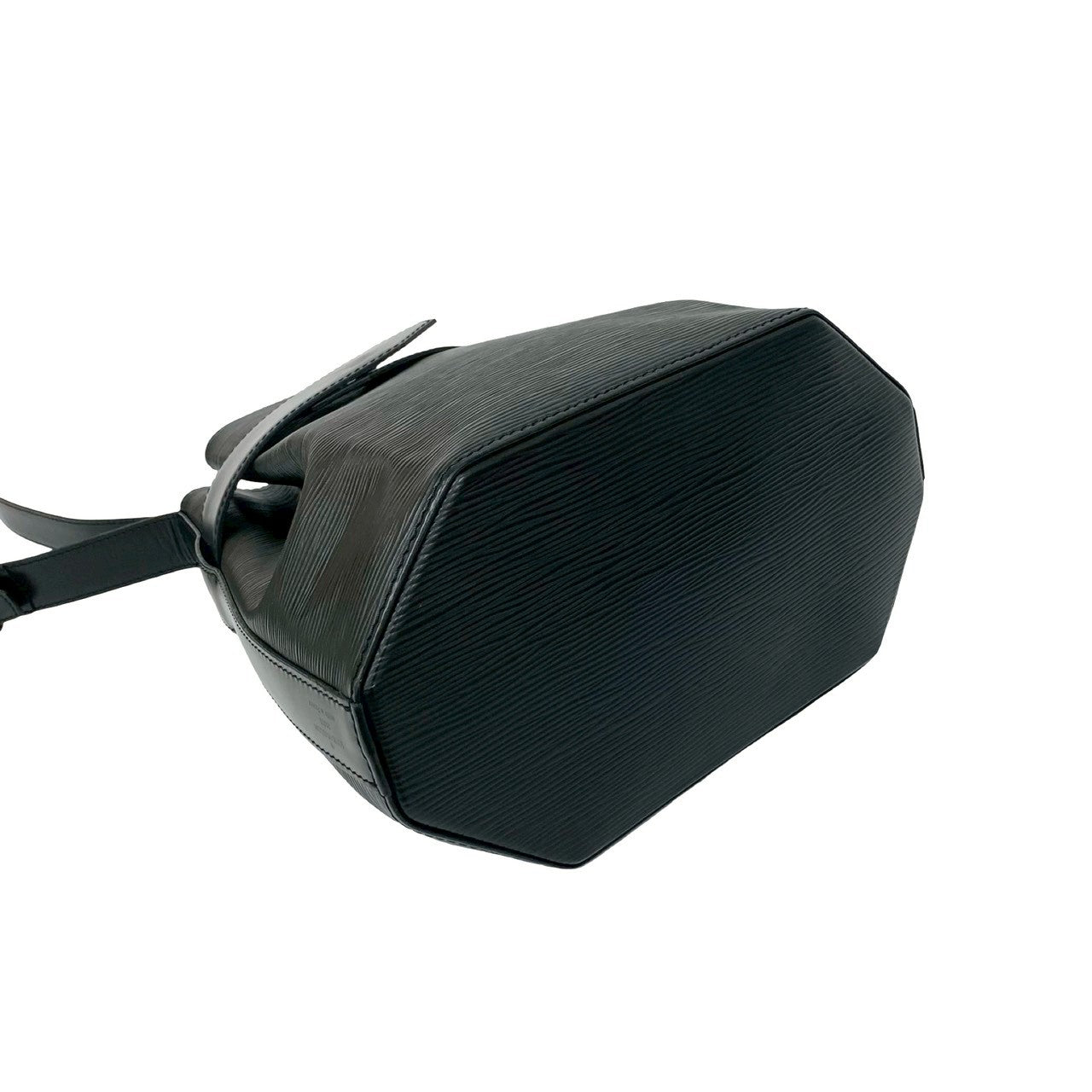 LOUIS VUITTON Shoulder Bag Epi Leather black Epi Sac de Paul