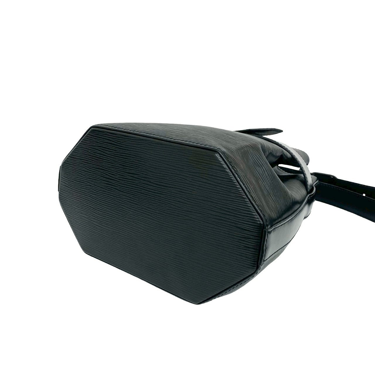 LOUIS VUITTON Shoulder Bag Epi Leather black Epi Sac de Paul