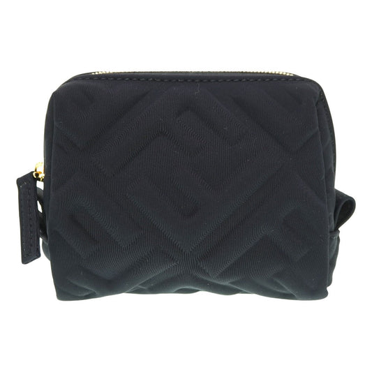 FENDI Pouch 8N0179 Nylon black makeup pouch Women Used Authentic