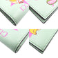 GUCCI Bifold Wallet 701009 leather Emerald Bananya Women Used Authentic
