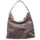GUCCI Shoulder Bag 257070 leather Brown Lovely Guccisima Women Used Authentic