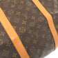 LOUIS VUITTON Boston Duffel bag M41422 Monogram canvas Brown Monogram Keepall 60 mens Used Authentic