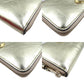 VALENTINO Long Wallet Purse PW2P0P88CMC leather gold Women Used Authentic