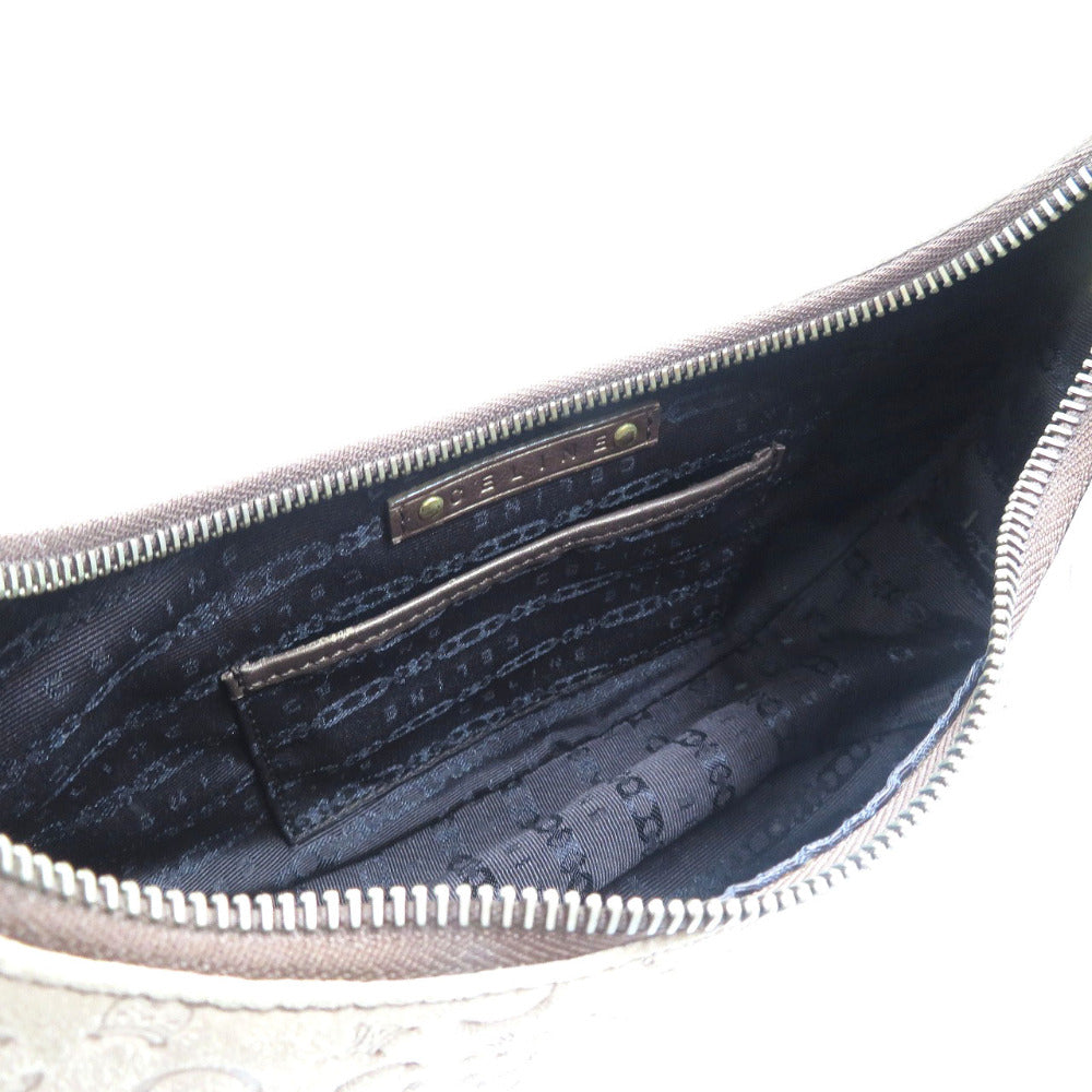 CELINE Handbag Suede mocha Women Used Authentic