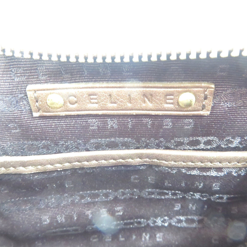 CELINE Handbag Suede mocha Women Used Authentic