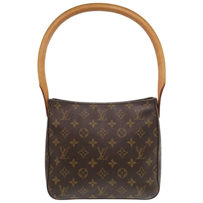 LOUIS VUITTON Shoulder Bag M51146 Monogram canvas Brown Monogram Looping MM Brown Monogram LoopingMM Women Used Authentic