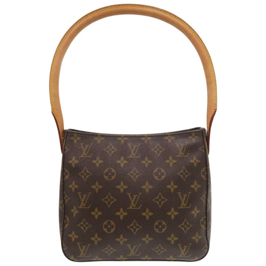 LOUIS VUITTON Shoulder Bag M51146 Monogram canvas Brown Monogram Looping MM Brown Monogram LoopingMM Women Used Authentic