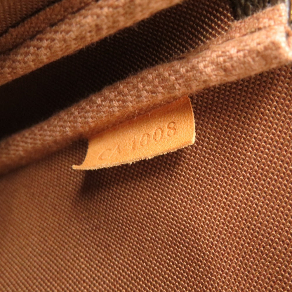 LOUIS VUITTON Pouch M51980 Monogram canvas Brown Monogram Pochette Accessories Women Used Authentic