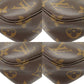 LOUIS VUITTON Pouch M51980 Monogram canvas Brown Monogram Pochette Accessories Women Used Authentic