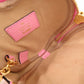 GUCCI Coin case 701062 leather pink x Banana Women Used Authentic