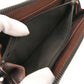 FENDI Long Wallet Purse 8M0024 PVC Brown Zucca Pattern