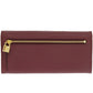 LOEWE Long Wallet Purse leather Bordeaux