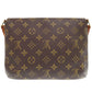 LOUIS VUITTON Shoulder Bag M51257 Monogram canvas Brown Monogram Musette Tango Short Strap Women Used Authentic