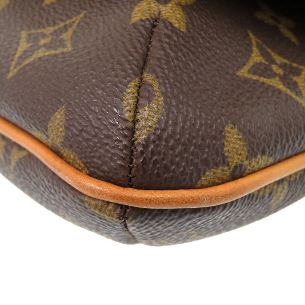 LOUIS VUITTON Shoulder Bag M51257 Monogram canvas Brown Monogram Musette Tango Short Strap Women Used Authentic