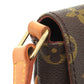 LOUIS VUITTON Shoulder Bag M51257 Monogram canvas Brown Monogram Musette Tango Short Strap Women Used Authentic