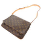 LOUIS VUITTON Shoulder Bag M51257 Monogram canvas Brown Monogram Musette Tango Short Strap Women Used Authentic