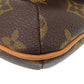 LOUIS VUITTON Shoulder Bag M51257 Monogram canvas Brown Monogram Musette Tango Short Strap Women Used Authentic