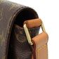 LOUIS VUITTON Shoulder Bag M51257 Monogram canvas Brown Monogram Musette Tango Short Strap Women Used Authentic