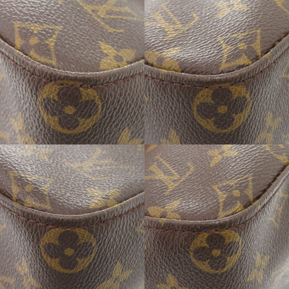 LOUIS VUITTON Shoulder Bag M51145 Monogram canvas Brown Monogram LoopingGM Women Used Authentic