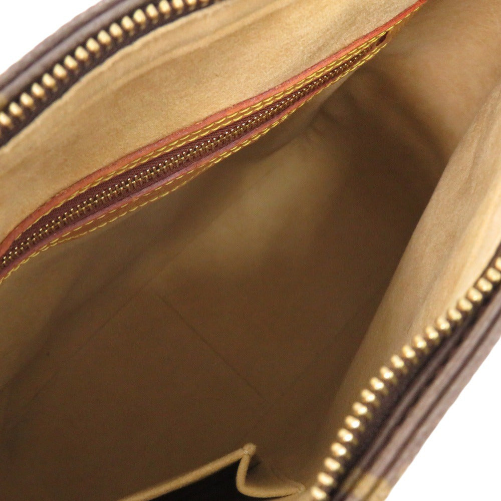 LOUIS VUITTON Shoulder Bag M51145 Monogram canvas Brown Monogram LoopingGM Women Used Authentic