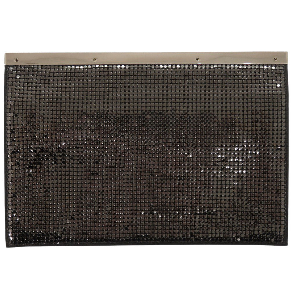 GUCCI Clutch bag Satin black