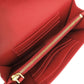 PRADA Long Wallet Purse 1M1437 Nylon, Leather Red