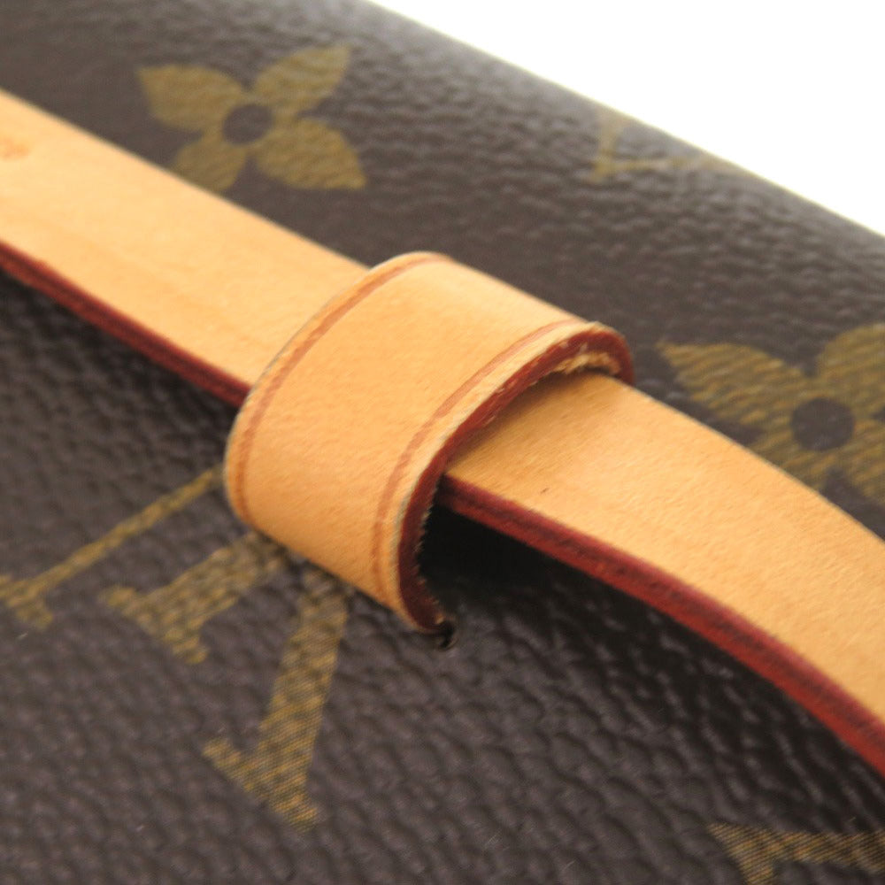 LOUIS VUITTON Waist bag M51855 Monogram canvas Brown Monogram Pochette Florentine Women Used Authentic