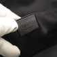 GUCCI Waist bag 161823 Nylon, Leather black Guccisima