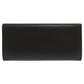 FENDI Long Wallet Purse 8M2051 leather black By The Way Continental Women Used Authentic