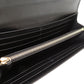 FENDI Long Wallet Purse 8M2051 leather black By The Way Continental Women Used Authentic