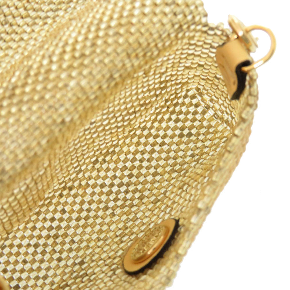 FENDI Shoulder Bag metal gold Pico Bucket AirPods Case, AirPods Case, Earphone Case