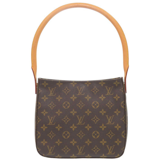 LOUIS VUITTON Shoulder Bag M51146 Monogram canvas Brown Monogram LoopingMM Women Used Authentic