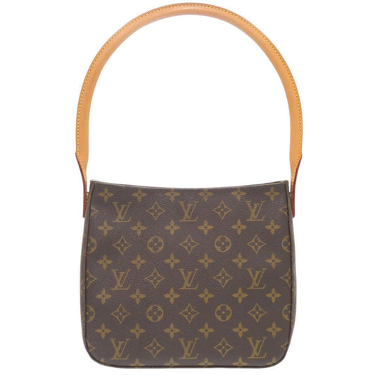 LOUIS VUITTON Shoulder Bag M51146 Monogram canvas Brown Monogram LoopingMM Women Used Authentic