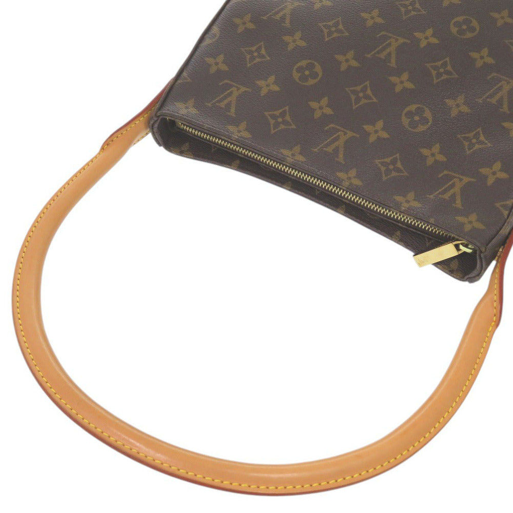LOUIS VUITTON Shoulder Bag M51146 Monogram canvas Brown Monogram LoopingMM Women Used Authentic