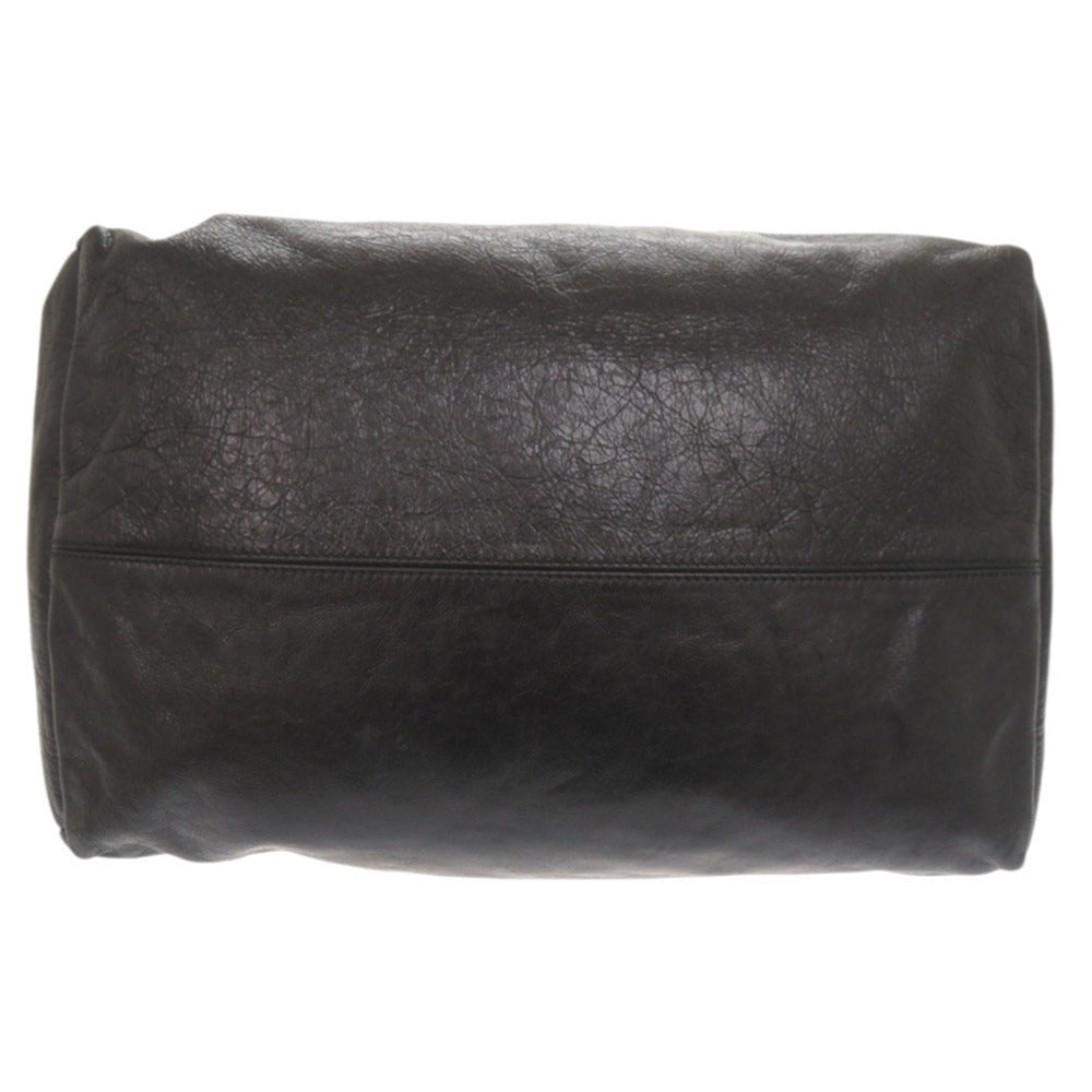 GUCCI Boston Duffel bag 587866 leather black Interlocking G