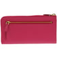 PRADA Long Wallet Purse 1M0506 leather Peonia ribbon