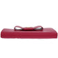 PRADA Long Wallet Purse 1M0506 leather Peonia ribbon