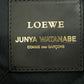 LOEWE Tote Bag leather black Comme des Garcons Junya Watanabe Women Used Authentic