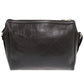 GUCCI Shoulder Bag 658565 leather black GG emboss