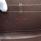 LOUIS VUITTON ZIPPY DAMIER EBENE LONG WALLET