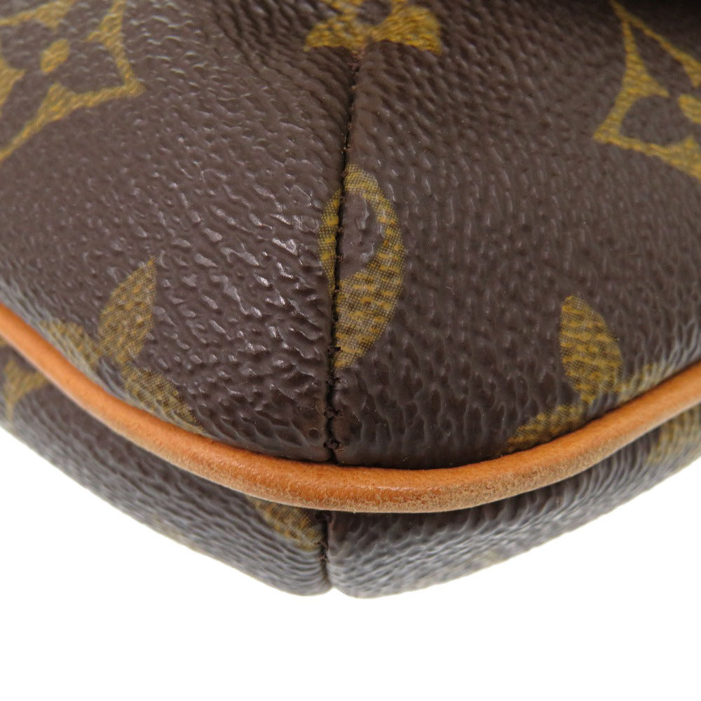 LOUIS VUITTON Shoulder Bag M51257 Monogram canvas Brown Monogram Musette Tango Short Strap Women Used Authentic