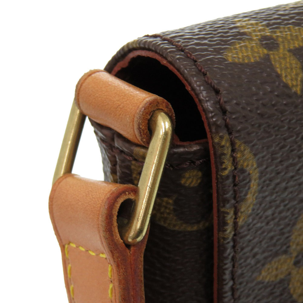 LOUIS VUITTON Shoulder Bag M51257 Monogram canvas Brown Monogram Musette Tango Short Strap Women Used Authentic