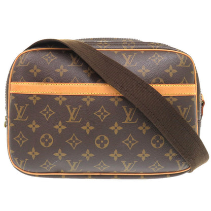 LOUIS VUITTON Shoulder Bag M45254 Monogram canvas Brown Monogram Reporter PM Women(Unisex) Used Authentic