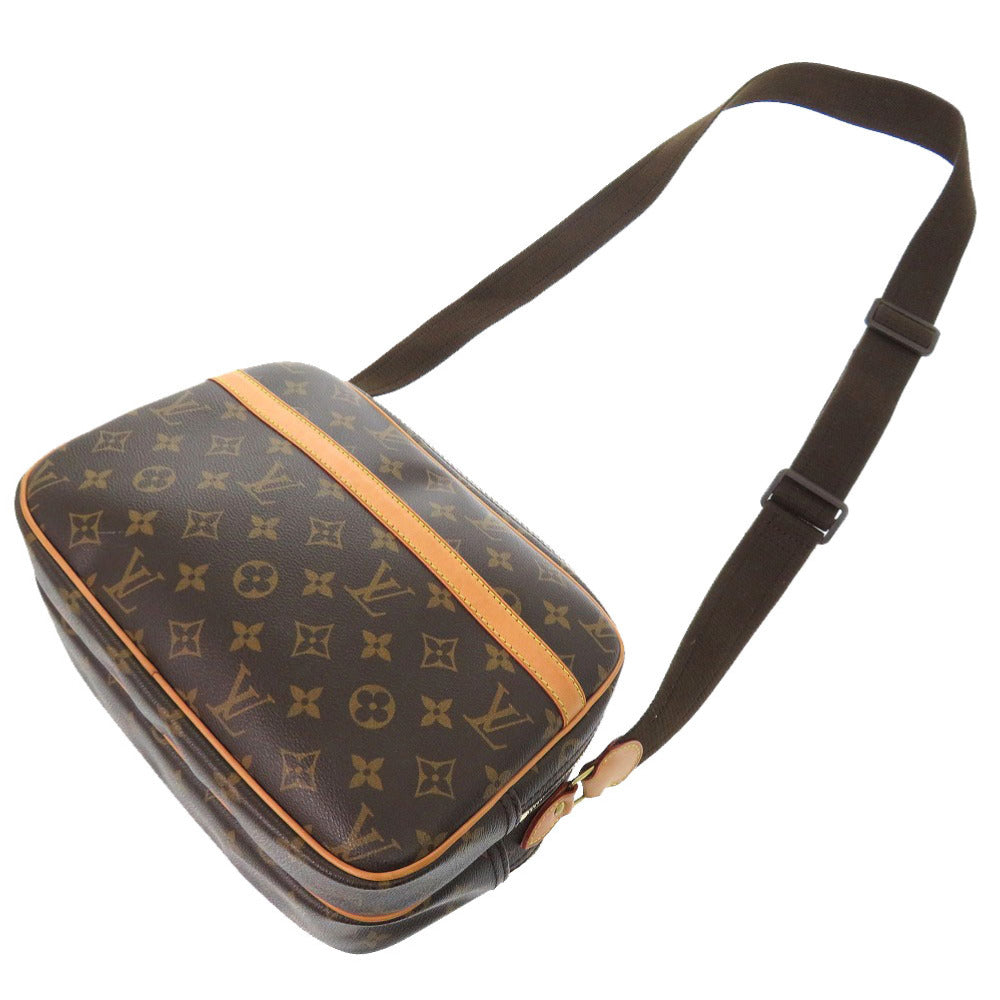 LOUIS VUITTON Shoulder Bag M45254 Monogram canvas Brown Monogram Reporter PM Women(Unisex) Used Authentic