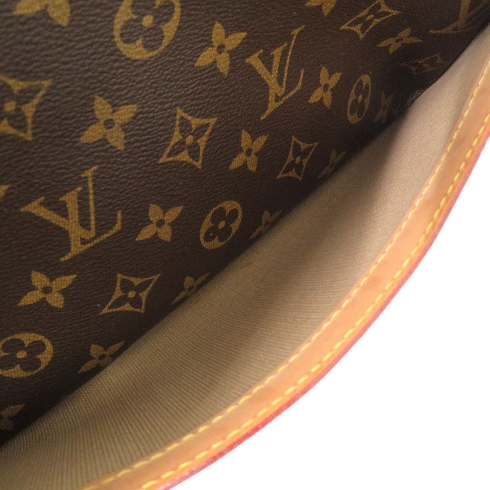 LOUIS VUITTON Shoulder Bag M45254 Monogram canvas Brown Monogram Reporter PM Women(Unisex) Used Authentic